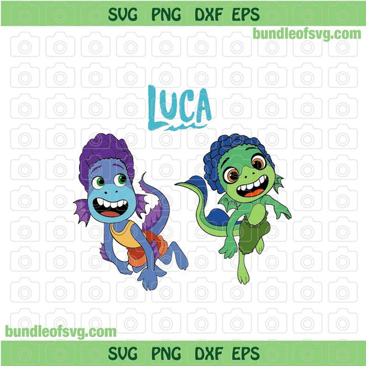 Luca svg Silenzio Bruno svg Luca and Alberto svg Best Friend svg Scooter svg eps png dxf files Silhouette Cameo Cricut - BundleofSVG