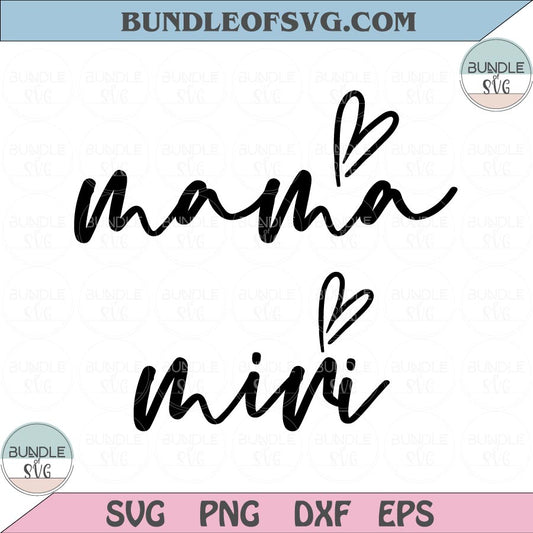 Match Mom and baby Svg Mama svg Mini Svg Matching Baby and Mom svg Png dxf eps file - BundleofSVG