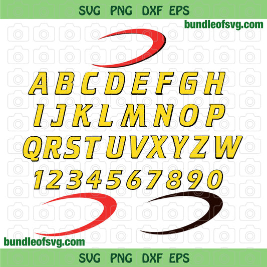 Nerf Font SVG Nerf Alphabet svg Letters Numbers Birthday shirt Ornament Party Theme Invitation svg png dxf files Cricut - BundleofSVG