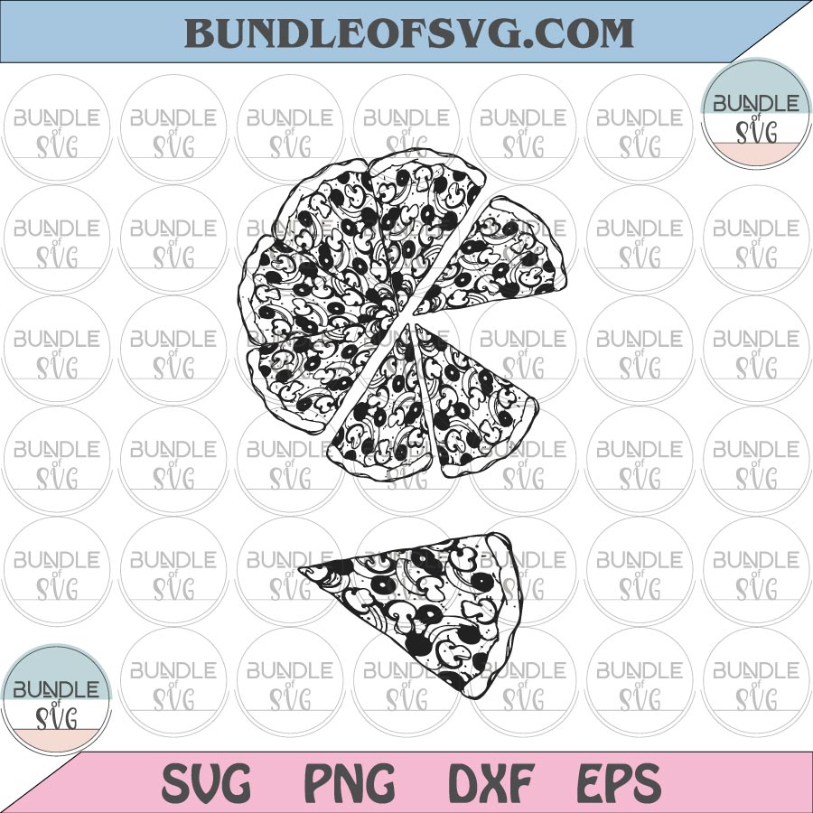 Pizza and Pizza Slice svg Baby Bodysuit svg Dad Baby matching svg Dad and Baby Match svg eps png dxf files cricut
