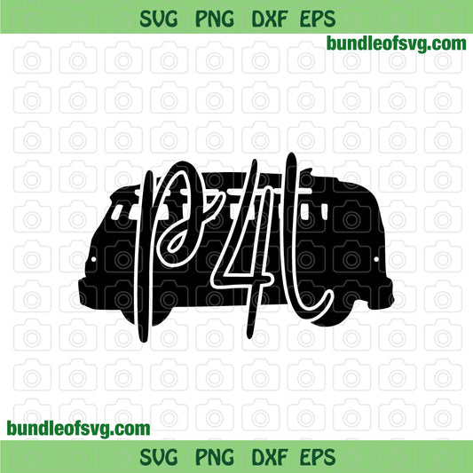 Pogue 4 Life Outer Banks svg P4L svg PFL Hippie Bus van Pogue Life svg png dxf eps files cricut - BundleofSVG