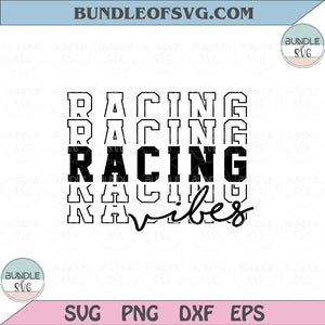 Racing Vibes Svg Retro Love Racing Svg Vintage Racing Mom Svg Png Dxf Eps files Cameo Cricut