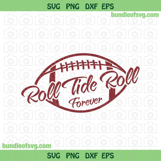 Roll Tide Roll svg Alabama football svg Alabama crimson tide svg Tide Elephant svg dxf eps png cut files cameo cricut - BundleofSVG
