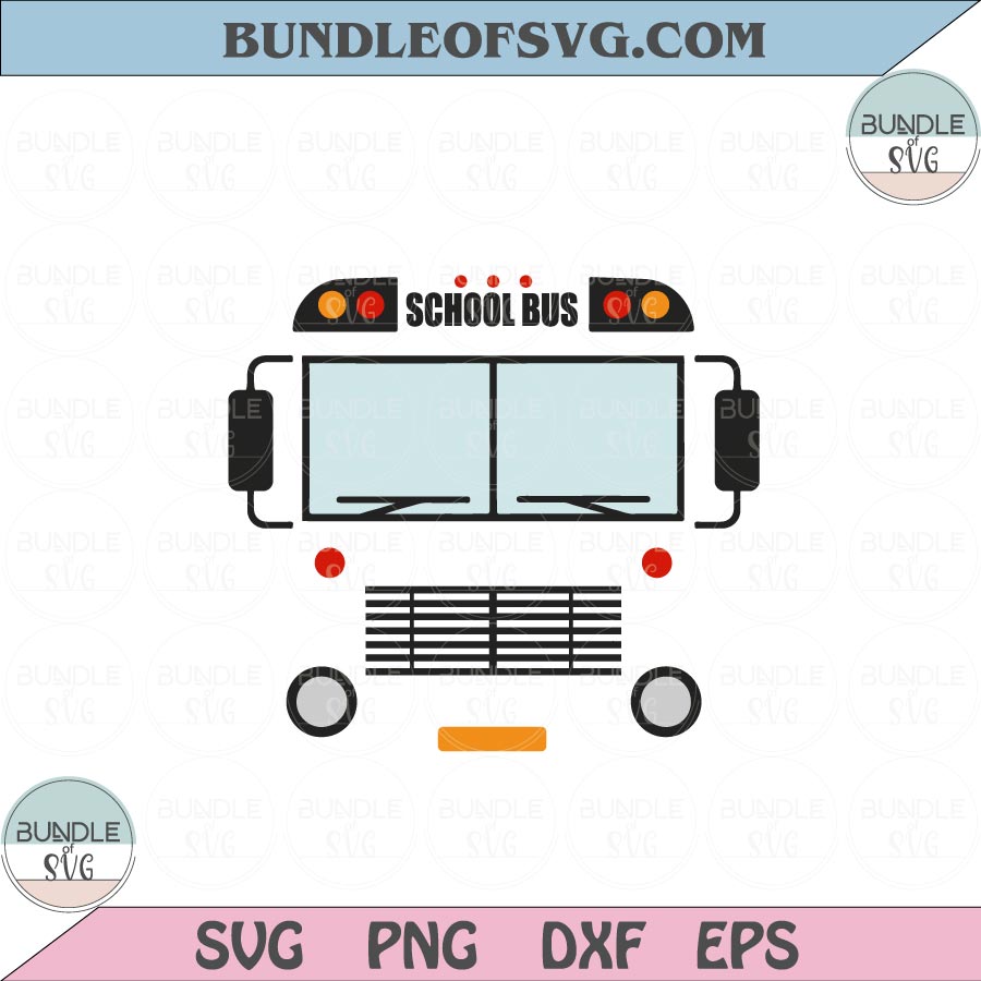 School Bus Svg Bus Driver Svg School Bus Head Tumbler Svg Png Dxf eps cut files Silhouette Cameo Cricut