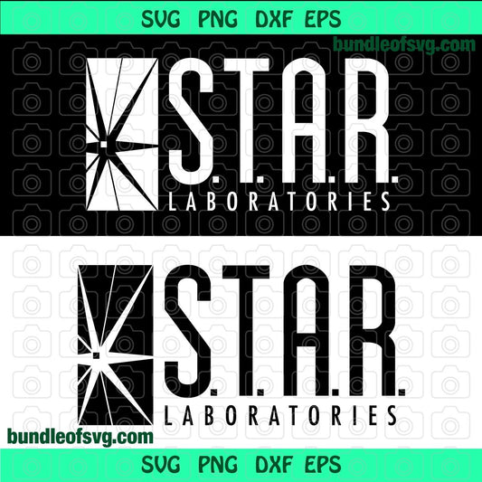 Star Labs SVG Star Laboratories Logo svg The Flash svg Star labs shirt svg dxf png eps cut files for print silhouette cameo cricut design - BundleofSVG