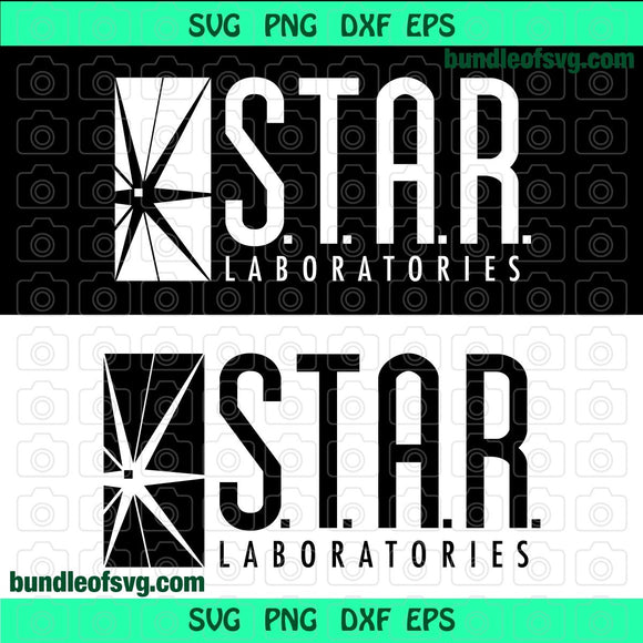 Star Labs SVG Star Laboratories Logo svg The Flash svg Star labs shirt svg dxf png eps cut files for print silhouette cameo cricut design