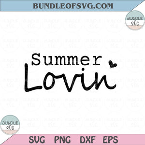 Summer Lovin Svg Retro Summer Lover Svg Summer Loving Svg Png Dxf Eps files Cameo Cricut