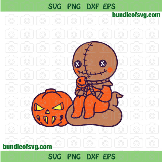 Trick Or Treat Sam svg Trick R Treat Sam Horror Halloween Sublimation png eps dxf cut files Silhouette Cricut - BundleofSVG