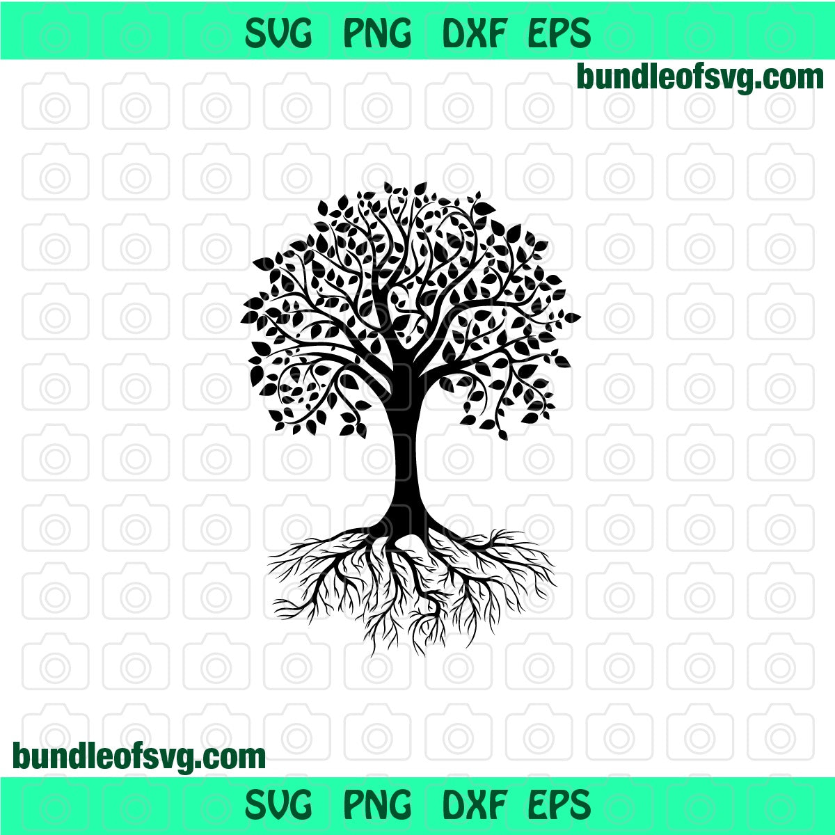 Yoga Tree of Life SVG Mandala Tree Life svg Yoga Tree Silhouette Spiritual sign svg png dxf cut files cameo Cricut