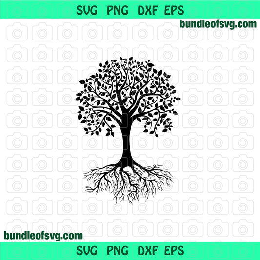 Yoga Tree of Life SVG Mandala Tree Life svg Yoga Tree Silhouette Spiritual sign svg png dxf cut files cameo Cricut